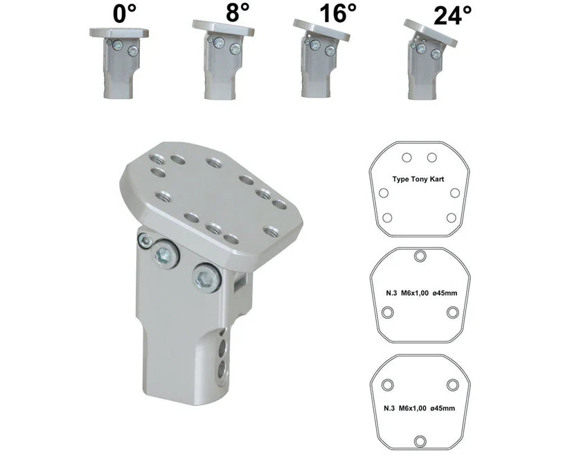 Universal Adjustable Short Steering Wheel Boss