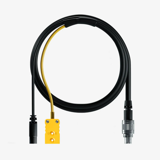 Aim MyChron5 S 2T Patch Lead Yellow TC Plug & Black 719 TR Plug